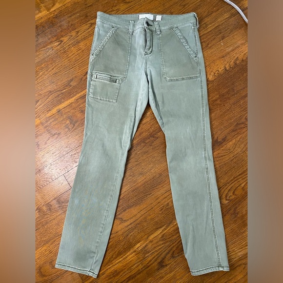 Anthropologie Olive Green Trousers - Picture 1 of 3